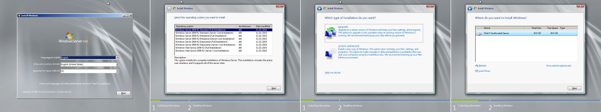 Windows 2008 Installer